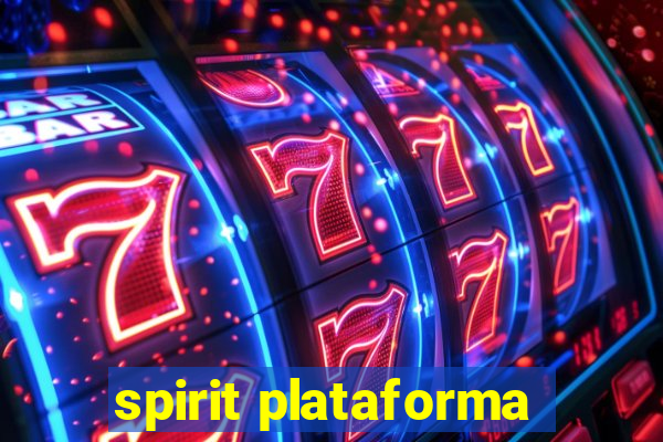 spirit plataforma